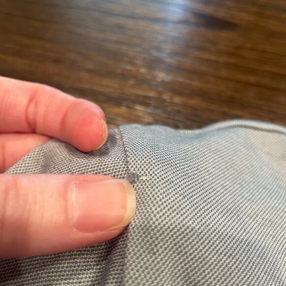 J.Crew Men's Sz M Performance Polo Shirt Heather Gray COOLMAX Stretch BN365 - Picture 5 of 10